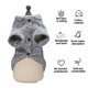 thumbnail image 3 of Suéter para perros, pijamas cálidos para perros, suéter suave para gatos, ropa para cachorros, suéter para cachorros, sudadera para cachorros de invierno (espina de pescado) Adepaton CPB-DE-LYY2271-2, 3 of 5
