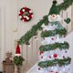 thumbnail image 5 of Artificial Pine Needle Garland | Christmas Rattan Simulation Greenery | Soft Gel Handle | Realistic Plastic Vines | 300cm/118in | Indoor Outdoor Holiday Wreath Decor | 1 Piece, 5 of 9