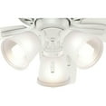 thumbnail image 4 of Hunter Fan Company 51083 Newsome Low Profile 42 Inch Ceiling Fan with 3 Lights, 4 of 6