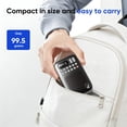 thumbnail image 3 of UMUTOO Mini Portable Bluetooth Radio with MP3 Player, FM Radio, Recording, 3W Speaker, TF Card Playback, Type-C Charging, Compact & Lightweight Design, 3 of 8