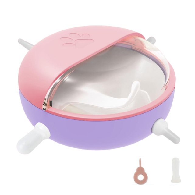 Alimentador de silicona para cachorros y gatitos alimentador de leche suave para cachorros para alimentar mascotas pequeñas