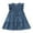 1-Blue, variant on Toddler Girl Dresses Ruffled Denim Skirt Dress for Girls Party Dress Girls Dresses Size 4-5 Years