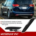 thumbnail image 5 of GTINTHEBOX Smoke Rear Reflector LED Tail Brake lights For 2017-2023 Chrysler Pacifica & Voyager, 5 of 11
