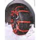 thumbnail image 2 of 10pcs Snow Tire Anti-Skid Chain With Nylon, Mud, And Safety Belts, Plus A Pair Of Cable Gloves, For Cars And Trucks, Anti-Skid Driving Chain, 2 of 5