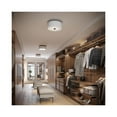thumbnail image 4 of Inspire Collection 13" Two-Light Flush Mount, 4 of 11