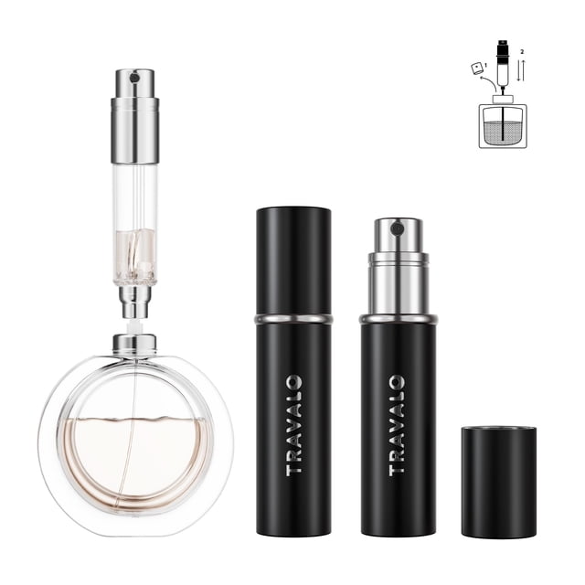 Perfume Atomizer Travalo ESSENTI BLACK Refillable 5mL
