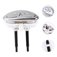 thumbnail image 2 of Toilet Button Lever Toilet Button Toilet Tank Button Dual Push Flushing Triangle, 2 of 7