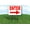 Right Arrow, variant on ENTER LEFT ARROW RED - Single Sided Enter Left Directional Yard Sign with Stand - Driveway Signs for Street Road Sign, Lawn, Block, House, Real Estate - Yard Signs, Custom Sign