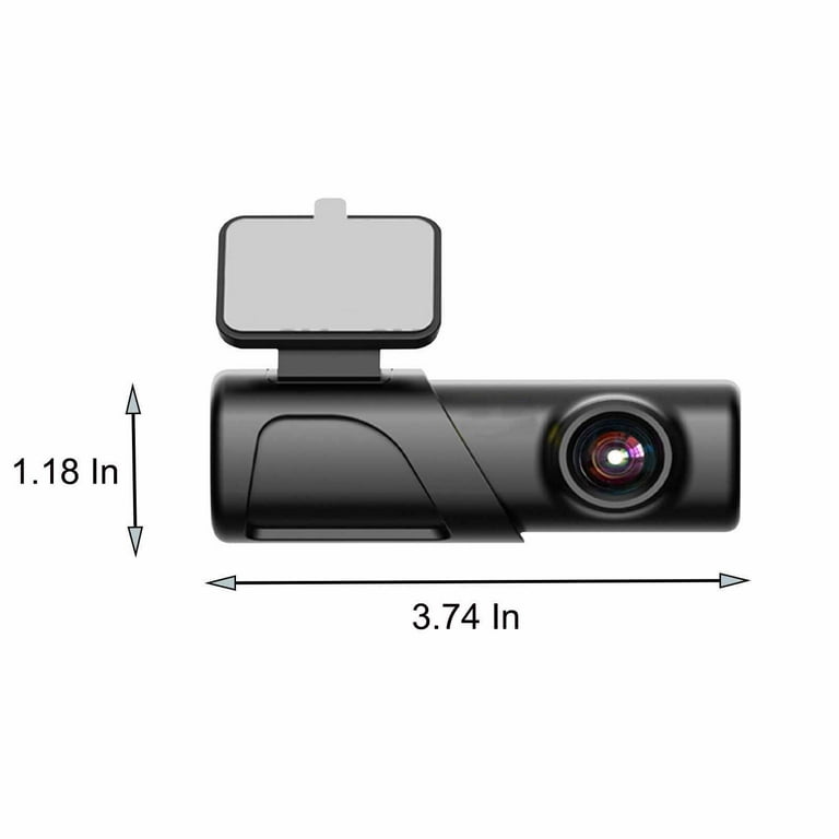 Shldybc Dash Cam, 1080P HD, Built in WiFi Smart Dash Camera for Cars, 160  Wide-Angle FOV, WDR, Night Vision, Support APP Real-Time Viewing, Car  Accessories on CLearance 