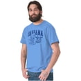 thumbnail image 5 of Indiana IA Basketball Sports Smurfs Men's Graphic T Shirt Tees Brisco Brands M, 5 of 6