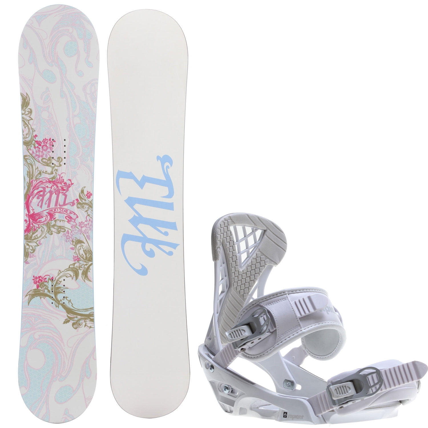 154 womens snowboard