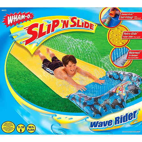 Wham-O Slip and Slide 16ft Wave Rider Water Garden Outdoor Toy 64119 for sale online 
