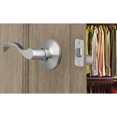 thumbnail image 3 of Brinks, Passage, Hall/Closet, Wave Style, Lever Door Handle, Satin Nickel Finish, 3 of 3