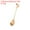Rose Gold, variant on Uxcell 6Pack 4.8" Stainless Steel Leaf Coffee Spoon Tableware Dessert Spoons, Silver