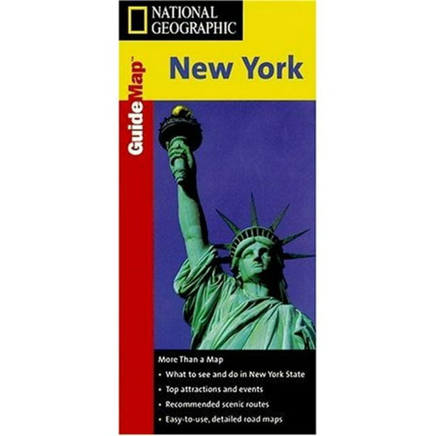 National Geographic GM00620261 Carte de New York