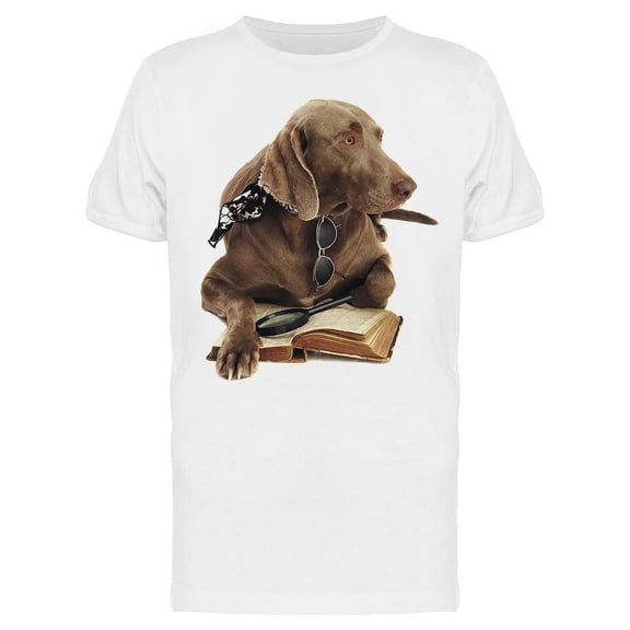Cool Investigaror Weimaraner T-Shirt Men -Image by Shutterstock, Male 3X-Large