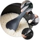 thumbnail image 5 of 1 Juego de 2 cucharas antiadherentes para arroz y sopa, multiusos (negras), 5 of 7