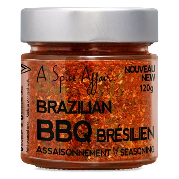 Assaisonnement au Barbecue Brésilien A Spice Affair. 120 G (4,2 oz) Pot