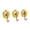 Yellow, variant on Sunflower Suction Cup Hooks Punch-Free Vacuum Hooks for Kitchen and Bathroom, Decorative Wall Hanger for Gifts, Strong Suction Power, Yellow