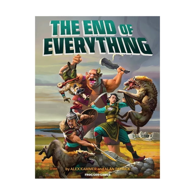 Libro de Juego Frog God Games El Fin de Todo D&D 5E