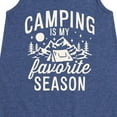 thumbnail image 3 of Instant Message - Camping Is My Favorite Season - Toddler & Youth Girls A-line Dress, 3 of 6
