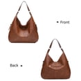 thumbnail image 3 of FALAN MULE Women’s Hobo Shoulder Bag Soft Leather Slouchy Handbag Large Capacity Everyday Purse, 3 of 7