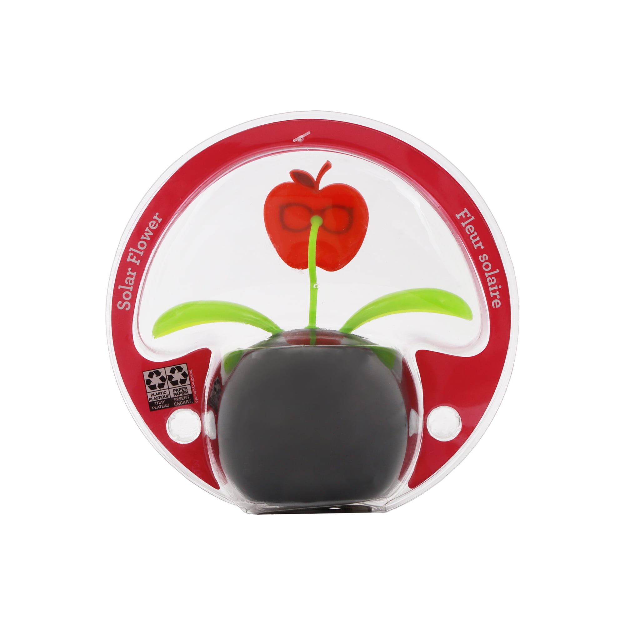 Way to Celebrate Solar Flower Best, Valentine's Day, Adult, Black, Plastic