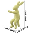 thumbnail image 2 of Hydroponic Growth Companion Rabbit Shaped Fixing Support for Vine Training and Stabilizer, 2 of 8