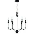 thumbnail image 5 of BLA5022MBK-Quoizel Lighting-Blanche - 6 Light Chandelier     -Traditional Installation, 5 of 8