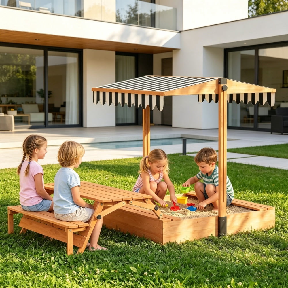 Wooden Sandbox