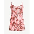 thumbnail image 5 of Joyspun Women's Knit Camisole and Shorts Sleep Set, 2-Piece, Sizes S to 3X, 5 of 5