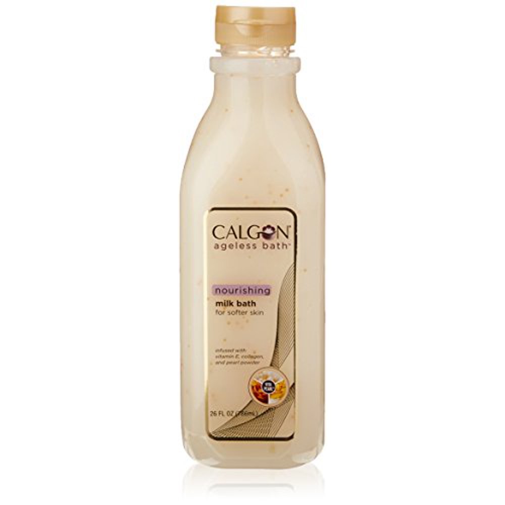 Calgon Ageless Bath Nourishing Bath Milk, 26 oz