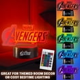 thumbnail image 2 of Avengers LED Table Light with Remote Control Color Changing Desk Lamp, 2 of 6