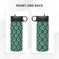 thumbnail image 3 of Balery Peacock'S Tail Pattern Water Bottle,18oz Sports Insulated Kettle for Cycling Gym Basketball Outdoor, Suitable as a Present, 3 of 8