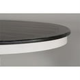 thumbnail image 6 of Sunny Designs Carriage House 36" Farmhouse Wood Table in White/Dark Brown, 6 of 9