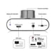 thumbnail image 5 of Bluetooth 5.0 Stereo Audio Amplifier Receiver 2channel Class D Mini Hi-fi Amp - JA, 5 of 5
