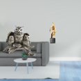 thumbnail image 2 of Escultura De Búho Moderna, Figura De Arte Abstracto, Estatua De Resina, Adorno De Mesa Para Sala De Estar, Oficina, Armario, Mesita De Noche, Mesa De Centro, Decoración, 2 of 8