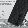 thumbnail image 6 of TECH CIRCLE PU Leather Case for Samsung Galaxy Z Fold 7 (2025 Release) 8.2"/6.5" Cell Phone, Slim Fit and Lightweight, Shockproof Protective Hard Cover for Women Men, Black, 6 of 8