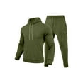 thumbnail image 6 of 2 Piece Hoodie for Man Set with Mens Sweatpants Pants Sweatpants With Pockets Hooded Pocket Top Long Sleeve Running Jogger Pants Suits Elastic Waist Drawstring Pullover Sweatshirts Hoodie Tops, 6 of 6