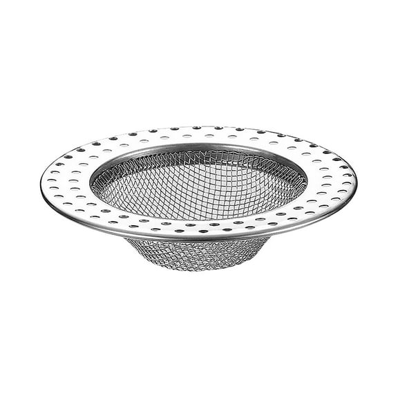 Rbaofujie Sink Shroom Stainless Steel Filter Screen Bathroom Hair Garbage Sewer Sink Filter Screen Non Clogged Cover Plug Sink Accessories Silver