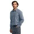 thumbnail image 1 of Artisan Collection by Reprime Men's Microcheck Gingham Long-Sleeve Cotton Shirt, 1 of 1