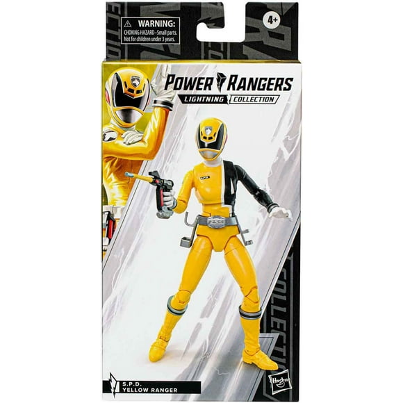 Power Rangers Lightning Collection 6 Inch Action Figure Wave 16 - S.P.D. Yellow Ranger