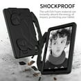 thumbnail image 5 of Allytechgroup Kids Shockproof Case for Lenovo Tab M10 FHD Plus 10.3" 2020, Silicone EVA Lightweight Bumper Protective Handle Stand Anti-Scratch Kids Friendly Tablet Case for for Girls Boys, Black, 5 of 6