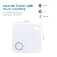 thumbnail image 3 of 4 Packs Anti-Lost Theft Device Self-Portrait Tracking Device Bluetooth Alarm GPS Tracker for Wallets,Phones,Watches,Pets,Kids, 3 of 16