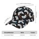 thumbnail image 2 of Fotbe Game Gorro Clásico de Béisbol, Gorra Ajustable con Broche Snapback, Gorro de Exterior de Algodón Suave, 2 of 6