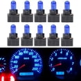 thumbnail image 1 of MYG 10pcs Blue T5 Car LED Dashboard Instrument Interior Lights Bulb Accessories, 1 of 7