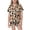 p-510Beige1182, variant on CAIVO Girls Halloween 2 Piece Pajama Sets Short Sleeve Button Down Up Tops With Shorts And Pockets Cute Comfortable Sleepwear For Kids Pjs