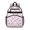 Unicorn and Butterfly Pink Pattern-1, variant on Unicorn and Blue Pattern Cute School Backpack Bag for School with Padded Back and Adjustable Shoulder Straps 15.25"x11.5"x5.25"