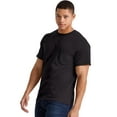 thumbnail image 2 of Hanes Men Pocket T-Shirt Cotton Short Sleeve Tee Crewneck Classic Fit Essentials, 2 of 5