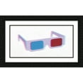 thumbnail image 2 of Stephen Chambers 14x9 Black Ornate Wood Framed With Double Matting Wall Art Titled - 3D Glasses, 2 of 6
